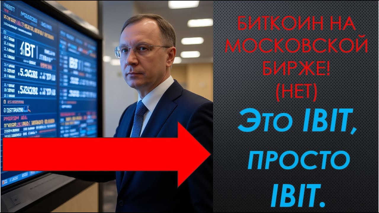 Биткоин на московской бирже!(нет)Это IBIT, просто IBIT.