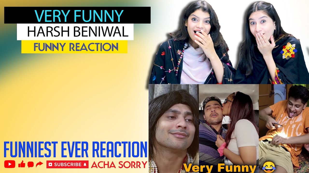 Harsh beniwal Funny Video Clips 😂 | Harsh beniwal | REACTION | Saurabh7 | ACHA SORRY REACTION