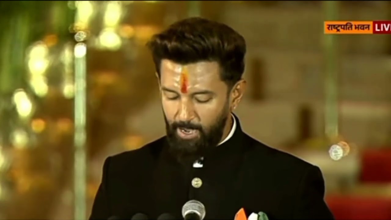 #Chirag Paswan shapath grahan