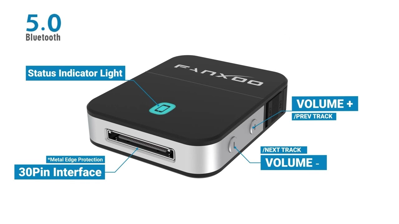 adaptador bluetooth para caixas de som bose dockpro 30 pinos