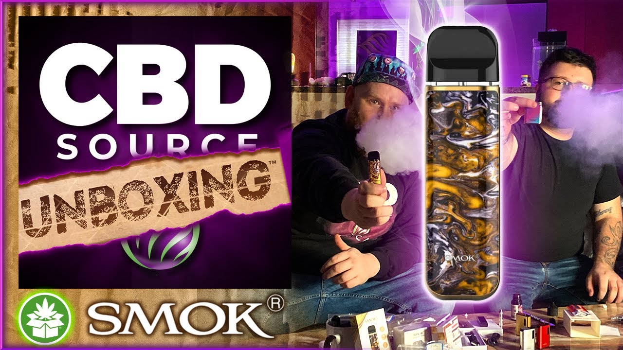 Unboxing SMOK CBD Vape Alternative Series | CBD Source Unboxing | The Vape Lounge