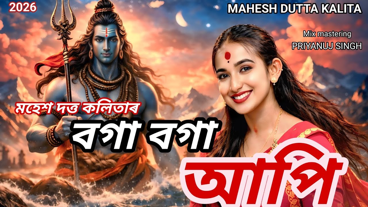 বগা বগা আপি I Mahesh Dutta Kalita I Shivaratri Special Song