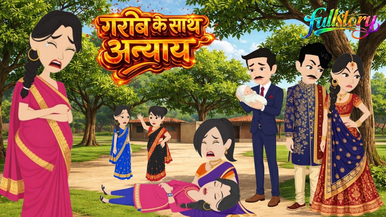 गरीब के साथ अन्याय | Garib Ke Sath Anyay | Full Story | Bedtime Stories | Animation Story | Kahaniya
