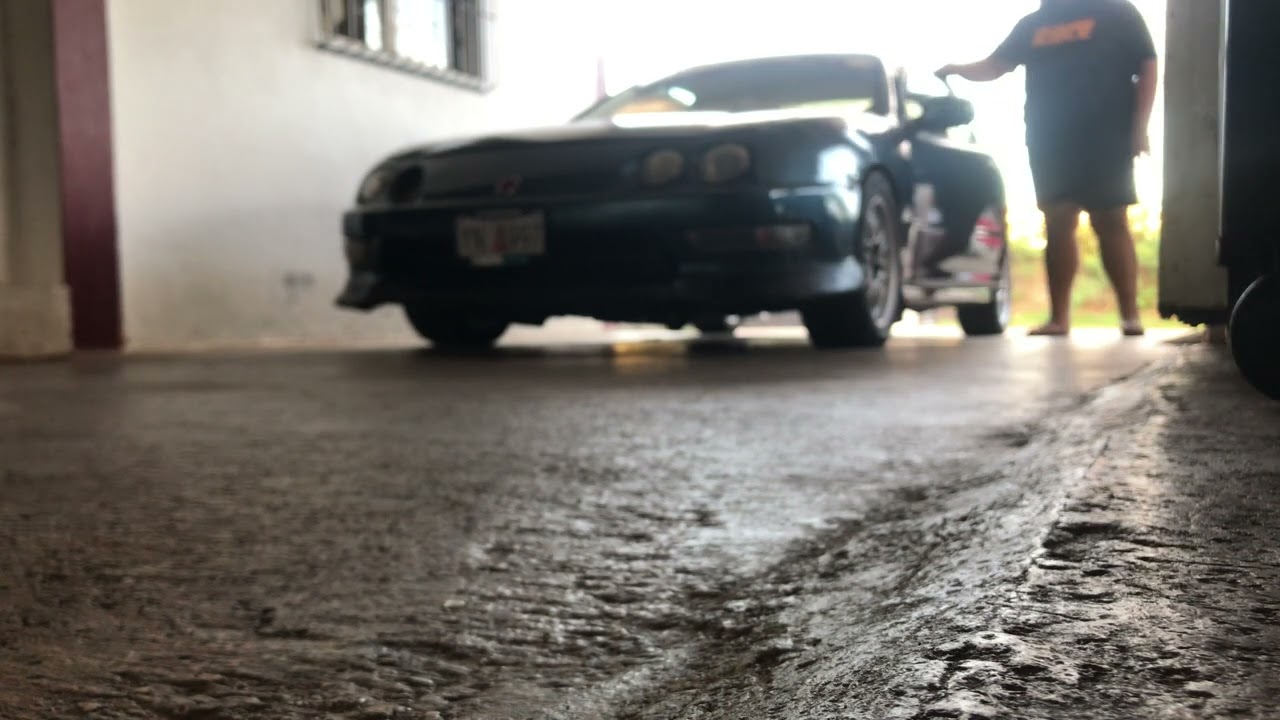 Starting her up after awhile 