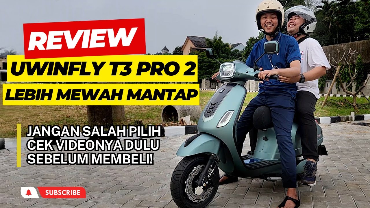 Review Motor Listrik Uwinfly T3 PRO 2 LED TERBARU! JANGAN SALAH BELI