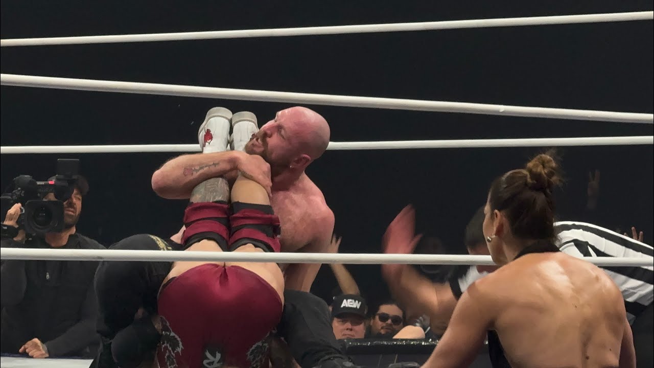 AEW Dynamite The Death Riders vs The Don Callis Family full match Jon Moxley vs Takeshita #aew #wwe 