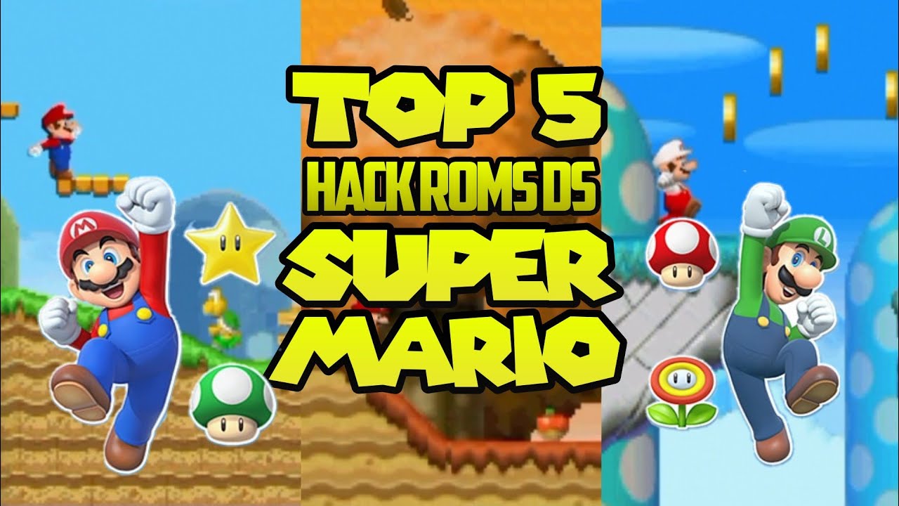 Top 5 Hack Roms de New Super Mario Bros DS para android