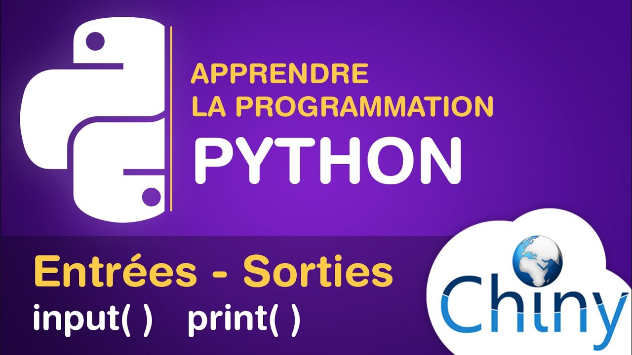 Apprendre Python - input et print (f-string et formatage)