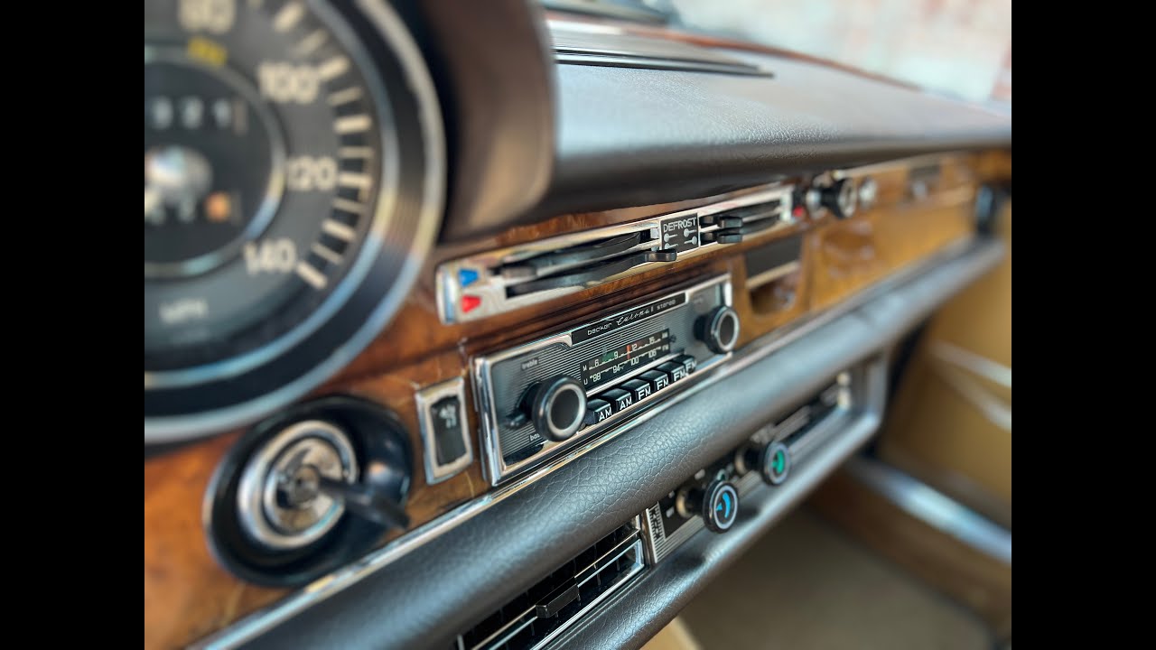 1972 Mercedes-Benz 300SEL 4.5 Functional Video