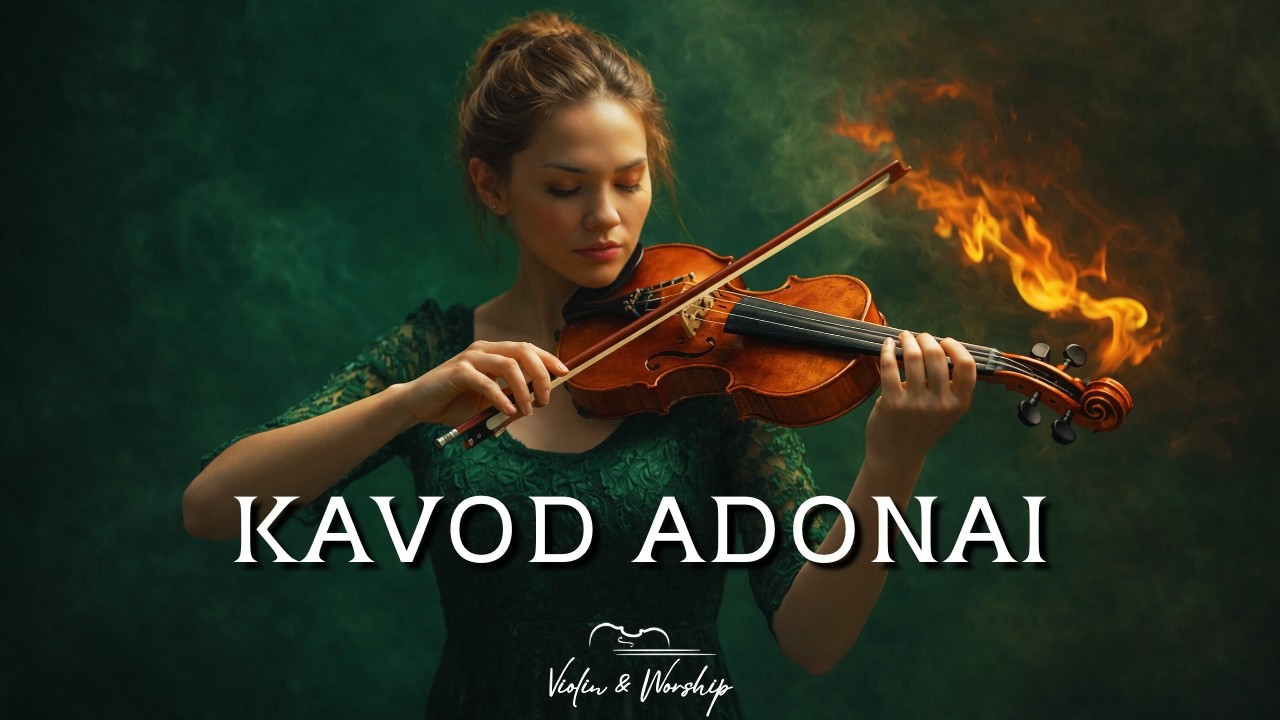 KAVOD ADONAI 🎻 Violín de Adoración Profética | Música Cristiana Instrumental de Sanidad