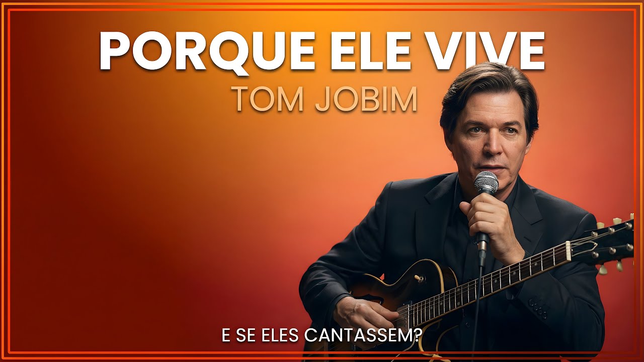 TOM JOBIM - PORQUE ELE VIVE - GOSPEL MPB #MusicaCrista #tomjobim
