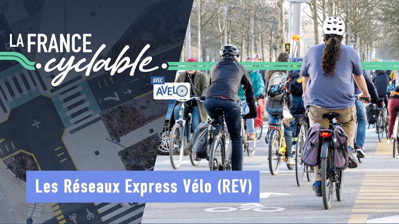La France Cyclable - Les R&eacute;seaux Express v&eacute;lo (REV) - Grenoble (38)