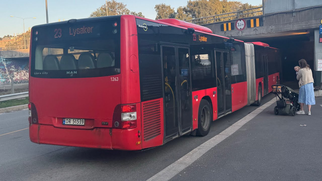 MAN NG323 Lion’s City GL #1263 | Nobina | Ruter Linje 23
