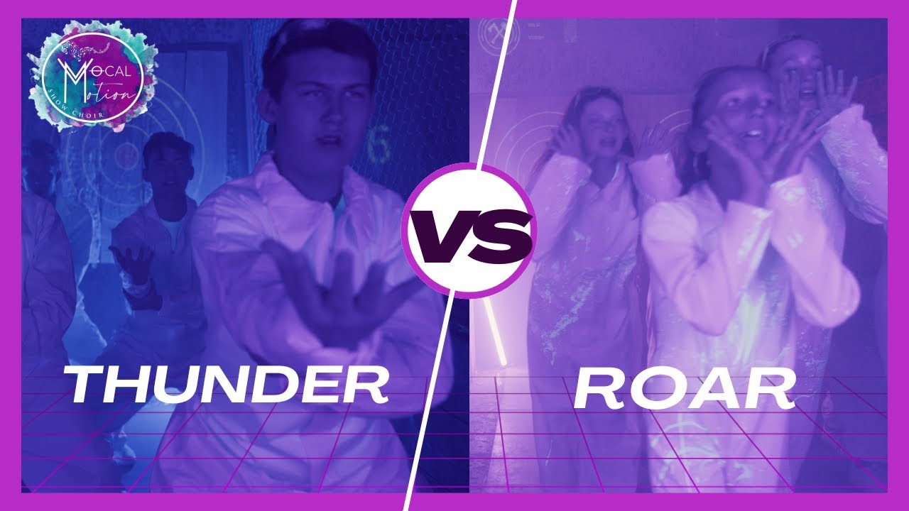 THUNDER (Imagine Dragons) VS ROAR (Katy Perry) a “SMASHup” by Vocal Motion - Utah County.