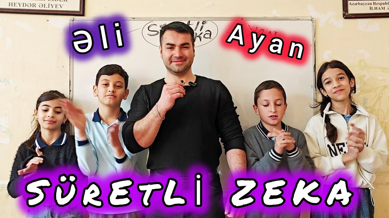 🔥Şok Şok Şok !!! Həyəcan hər iki 5 sinif şagirdin beynini iflic etdi . "SÜRƏTLİ ZƏKA" əyləncəli oyun