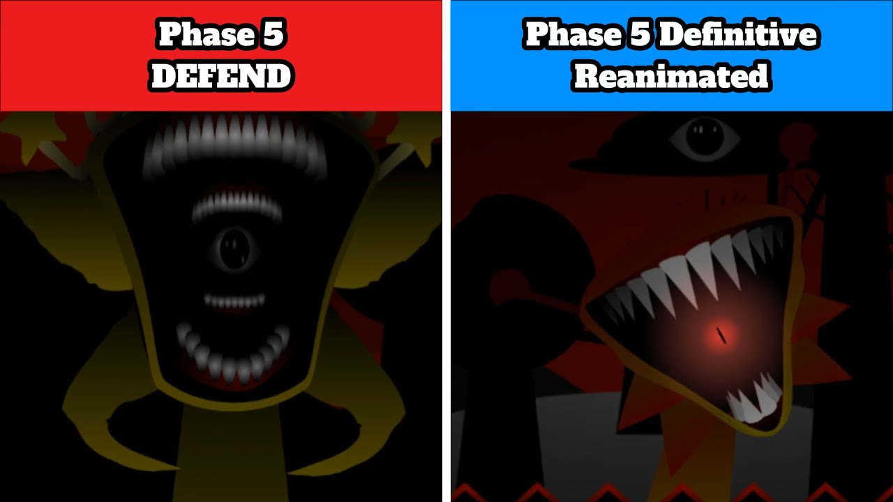 Incredibox Sprunki Phase 5: DEFEND vs Phase 5 Definitive Reanimated