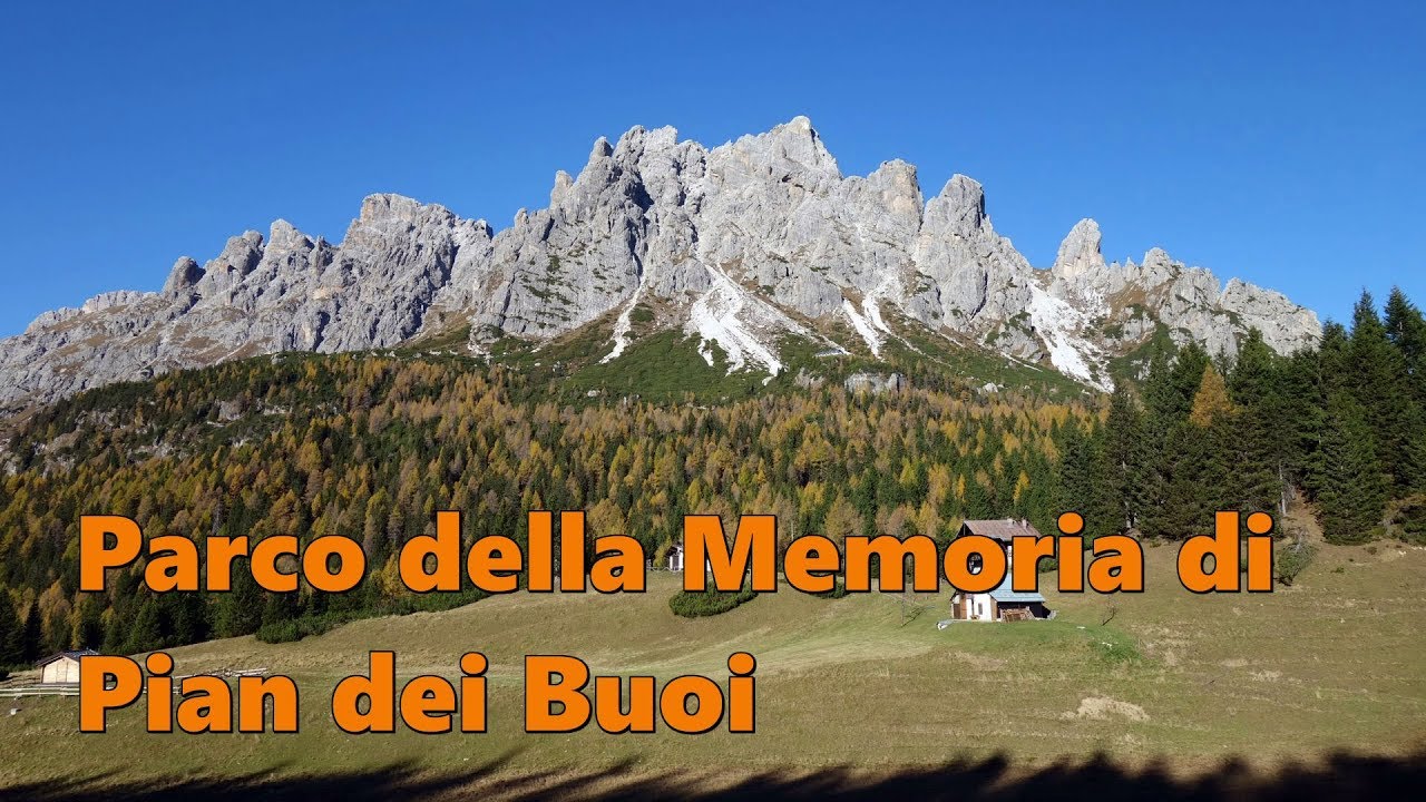 Parco della Memoria di Pian dei Buoi - Lozzo di Cadore Dolomiti