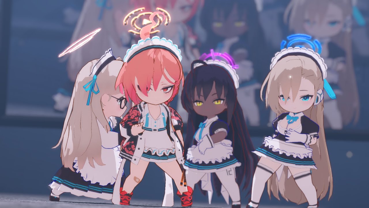 【Blue Archive/MMD】▷ヒビカセ◁【C&C】