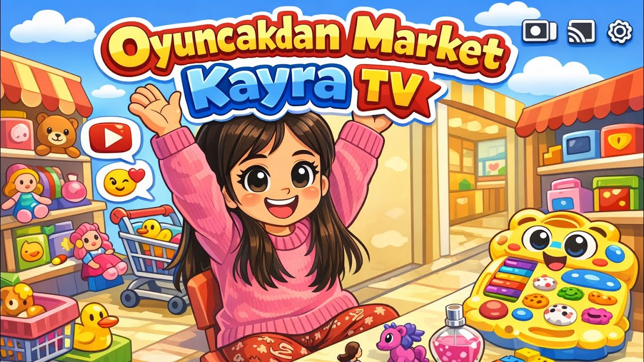 Oyuncakdan Market’te Kayra ile Alışveriş 🛒 | 10 Dakikalık Eğlenceli Mini Vlog