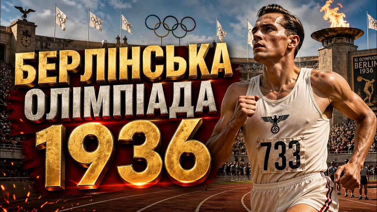 СПОРТ поза ПОЛІТИКОЮ? Історія нацистської Олімпіади в Берліні 1936! ГІТЛЕР проти ДЖЕССІ ОУЕНСА
