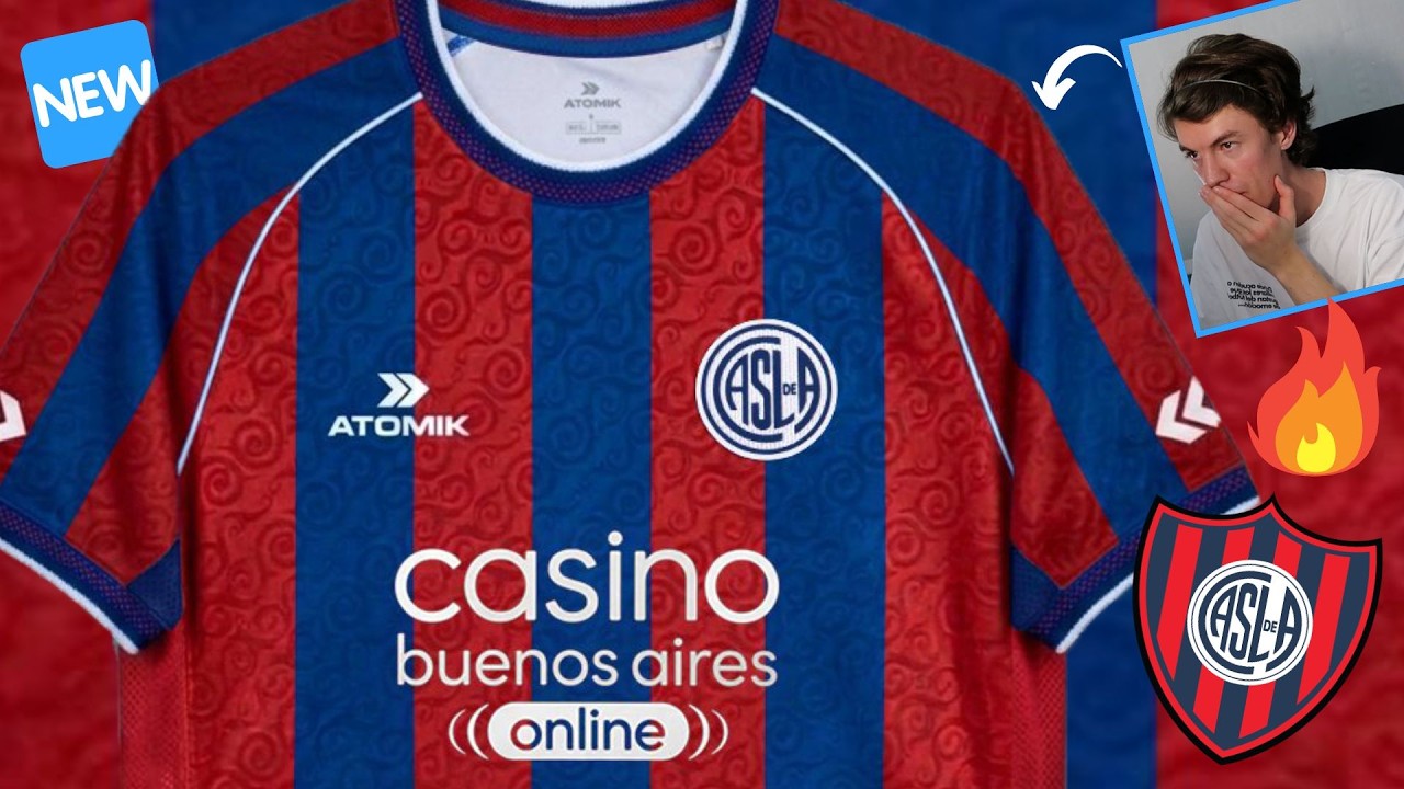 ¡DESCUBRE la CAMISETA ATOMIK de SAN LORENZO para 2026!