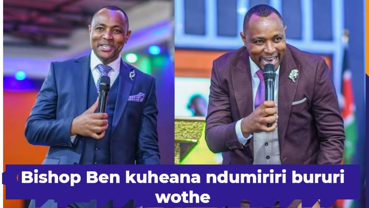 Bishop Ben shocking message to kenyans