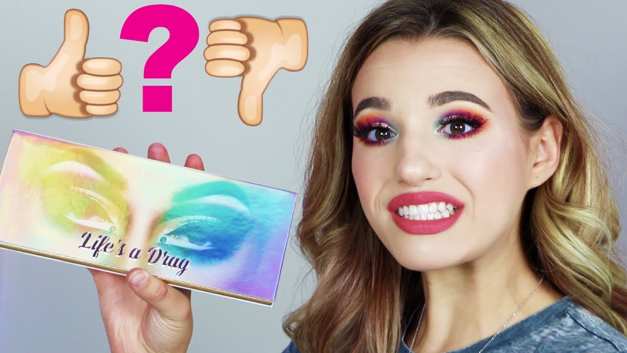 BRUTALLY HONEST MANNY MUA - LIFE'S A DRAG PALETTE REVIEW.