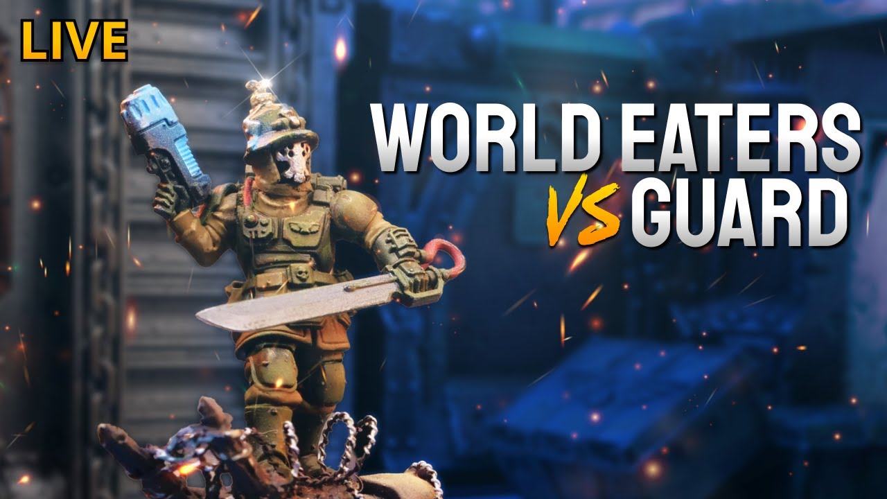 Astra Militarum vs World Eaters - LIVE Competitive Warhammer 40k Battle Report
