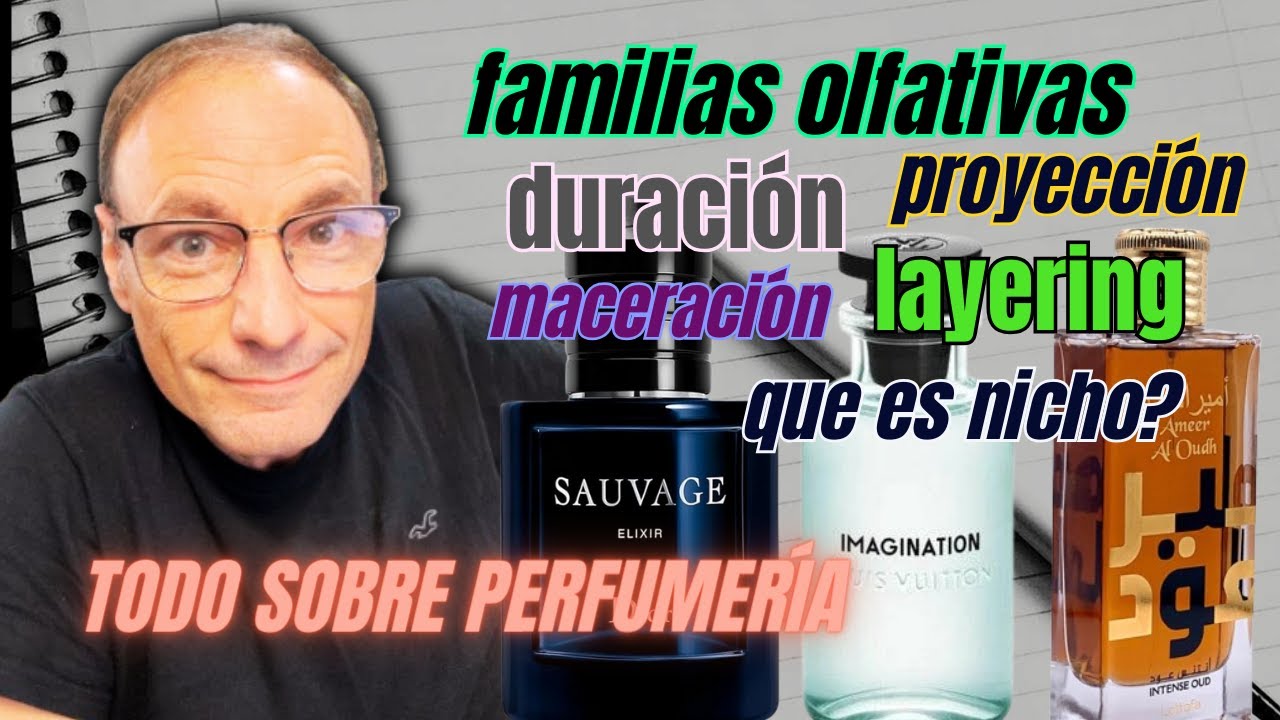 TODO lo que debes saber de PERFUMER&Iacute;A - Una gu&iacute;a pr&aacute;ctica