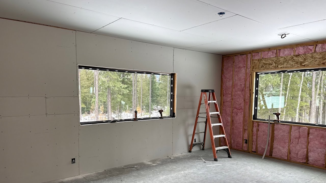 Sheetrock installation
