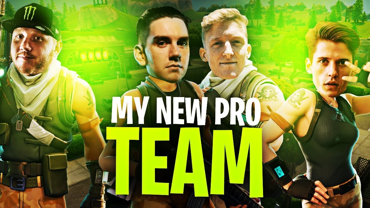 MY NEW PRO TEAM!! PRO SCRIMS W/ TFUE, 72HRS & NATE HILL | Fortnite Battle Royale Highlights #234
