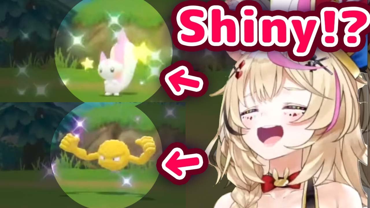 Polka Catches 2 Shiny Pokemon In One Stream and Loses Her Mind 【ENG Sub/Hololive】