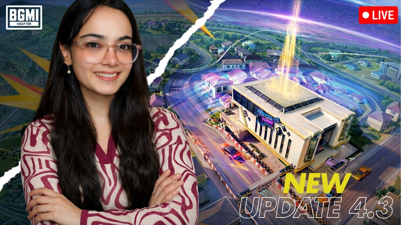 🔴BGMI NEW UPDATE 4.3 IS HERE🔥LET'S EXPLORE AND DOMINATE THE LOBBY WITH ANNY😎#shorts #lolz #live#bgmi