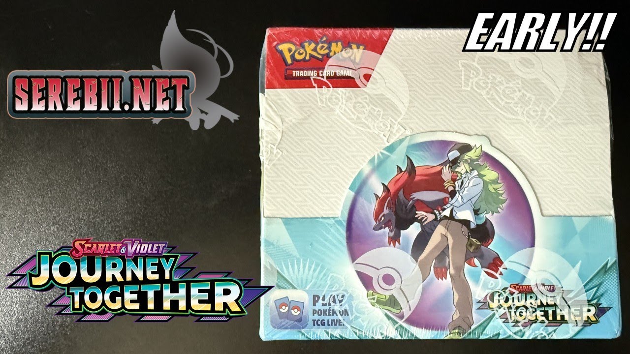 EARLY Journey Together Booster Box Pokémon TCG Opening