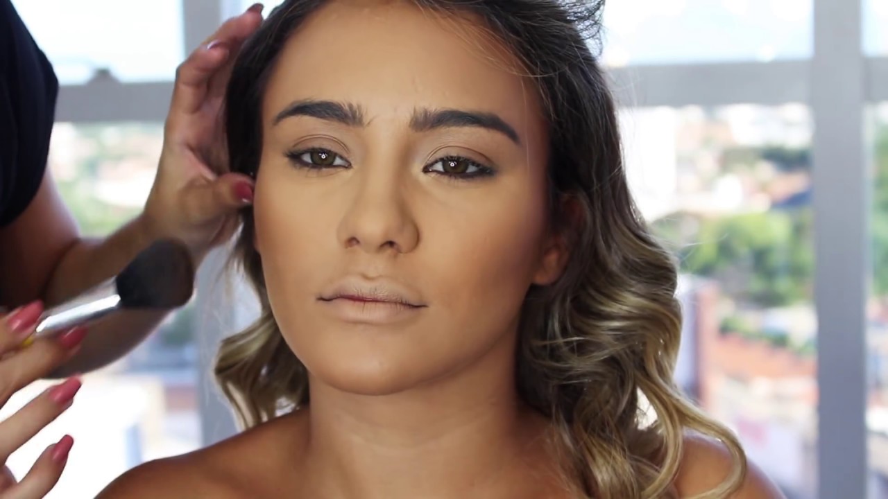 Nath Freire | maquiagem com Paleta de sombras baratinha - MAQUIANDO CLIENTE #59