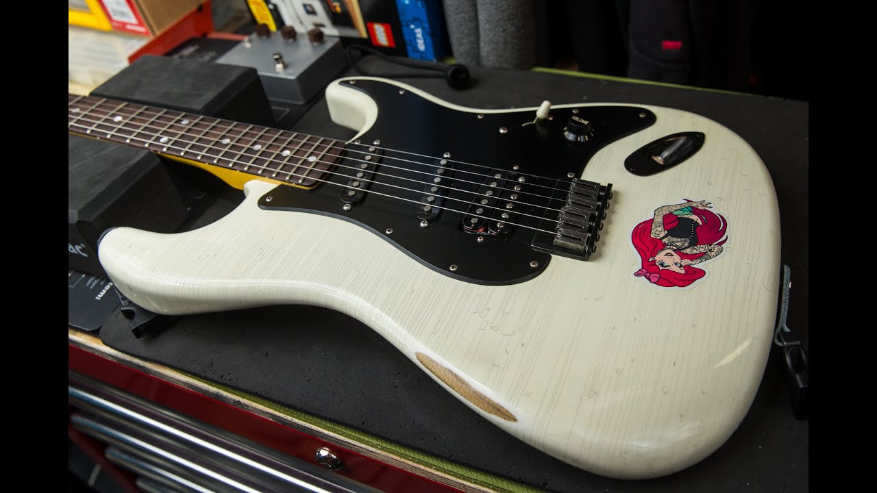 My Charvel Jake E Lee Replica Partscaster Guitar discussion and playthrough Mesa Badlander 25 head