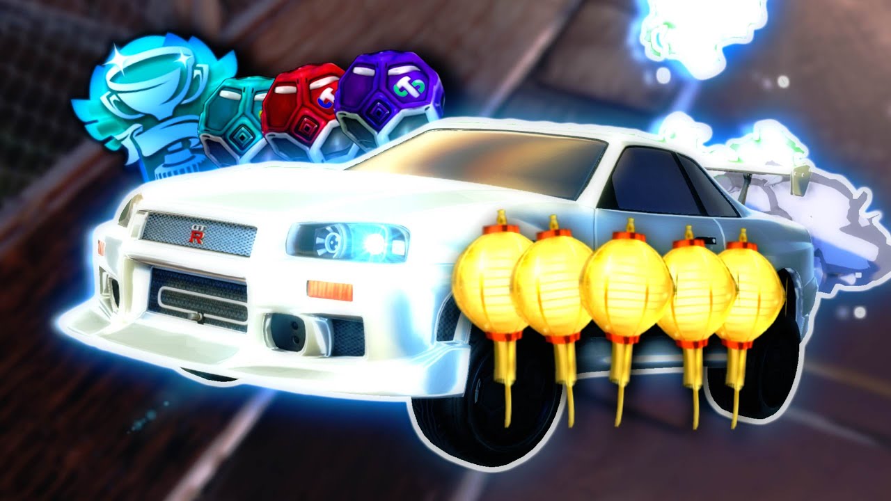 XXL 100K Opening + Goldene Laternen und Lootdrops 🎁 RocketLeague Opening [4K]