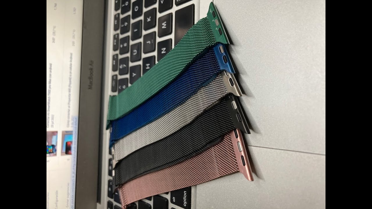Cómo colocar una malla metálica en un SmartWatch  serie 6 y serie 7