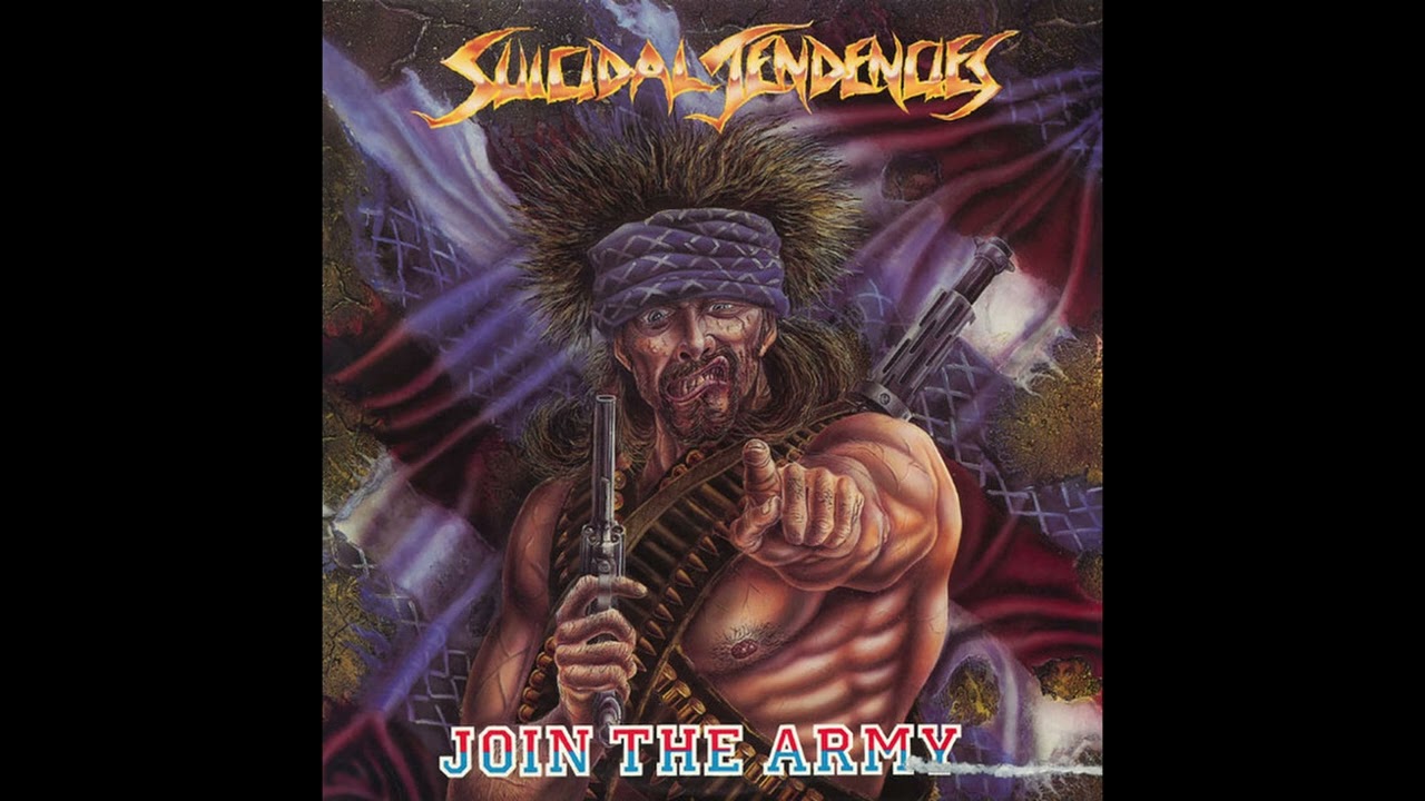 A6  War Inside My Head ♦ Suicidal Tendencies – Join The Army 1987 Vintage Vinyl Record ♦ Audio Only