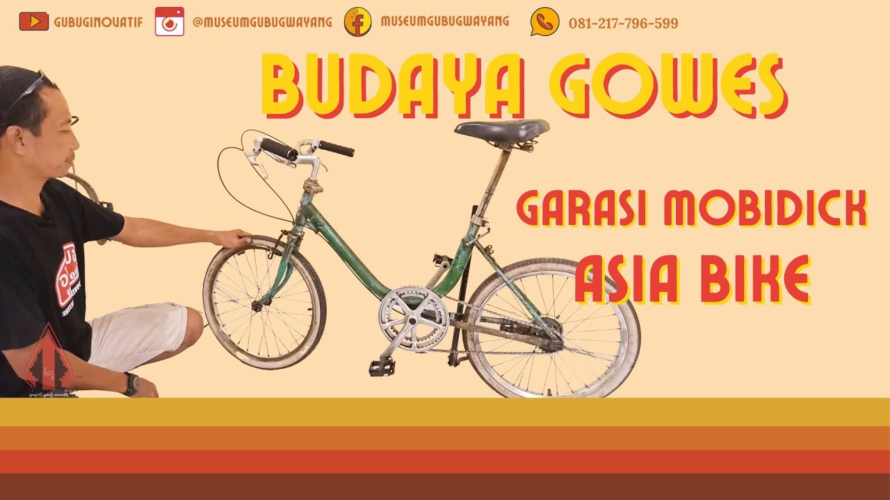 MODIFIKASI SEPEDA ASIA BIKE JADI MINITREK JADOEL || GARASI MOBIDICK #minitrekjadoel