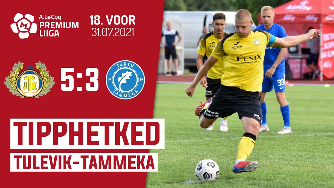 Viljandi JK Tulevik - Tartu JK Tammeka l 5:3 l Premium liiga 18. voor l 2021