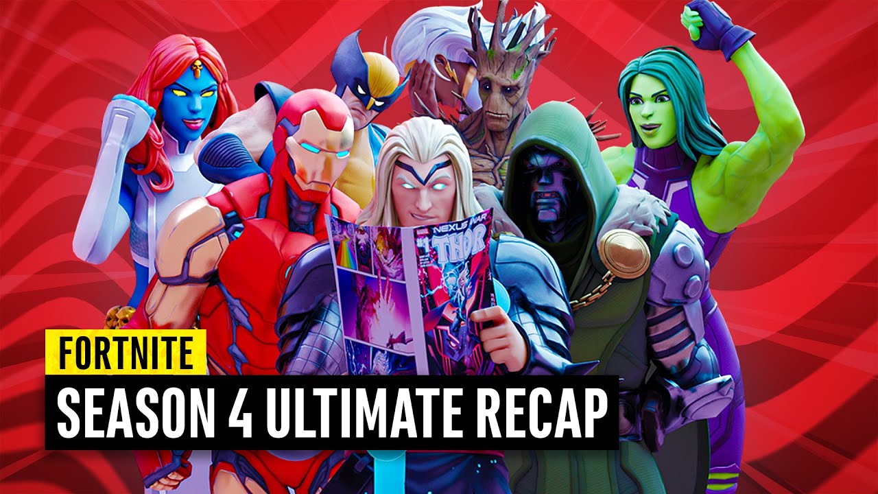 Fortnite Season 4 Ultimate Recap WATCH BEFORE THE GALACTUS EVENT