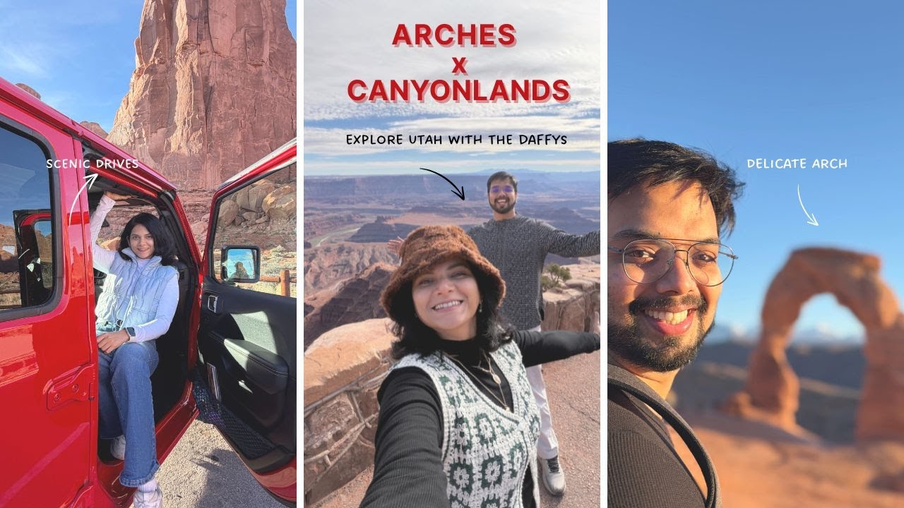 Arches & Canyonlands National Park | USA National Parks | Ultimate Utah Travel Guide with TheDaffys