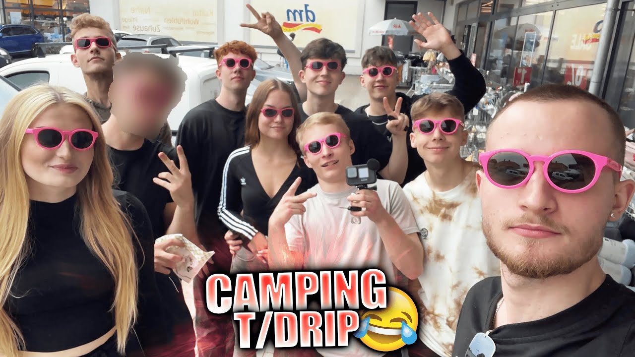 CAMPEN MIT DER GANG😂😂