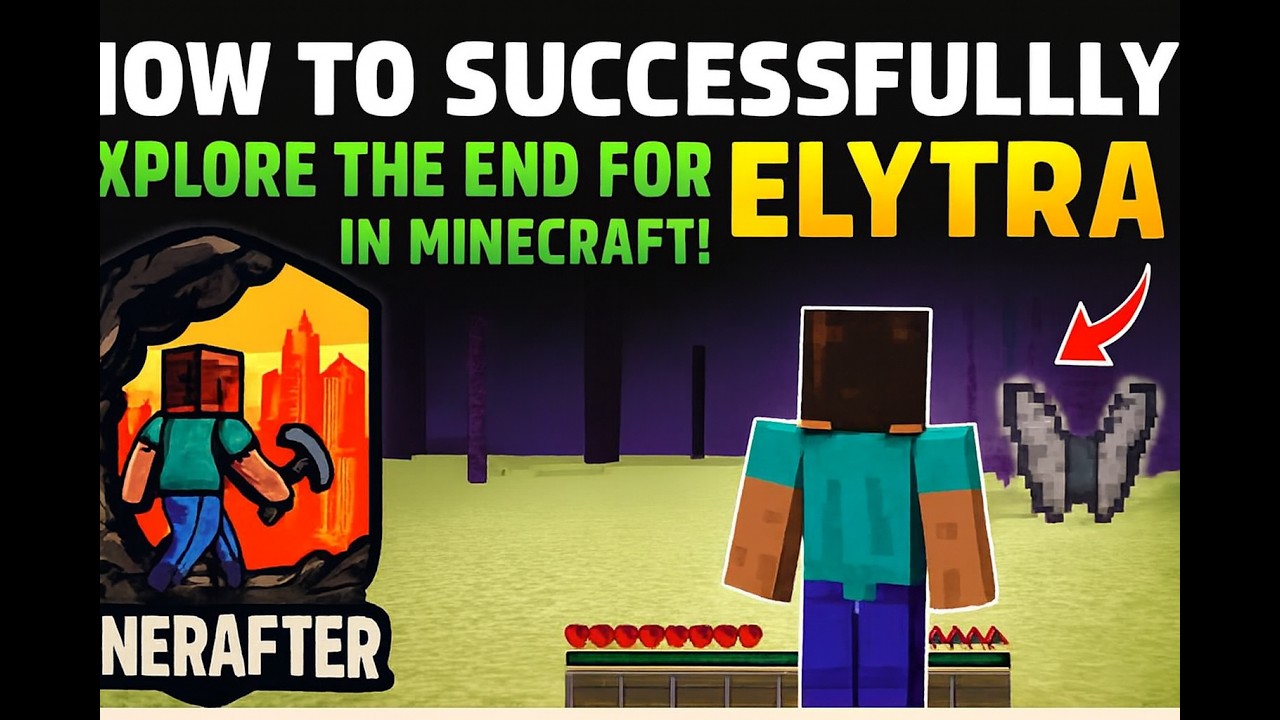 How to Successfully Explore the End for Elytra in Minecraft!