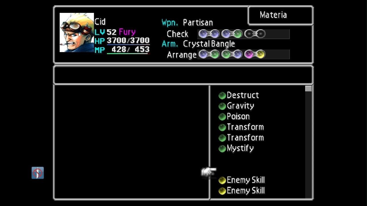 FINAL FANTASY VII carry armor boss fight