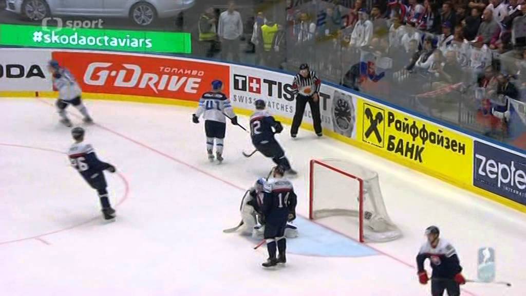 MS  v hokeji 2015 Slovensko - Finsko 0:3