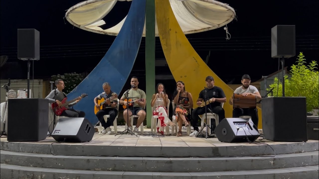 Vamos de pagode som de pequeno porte..