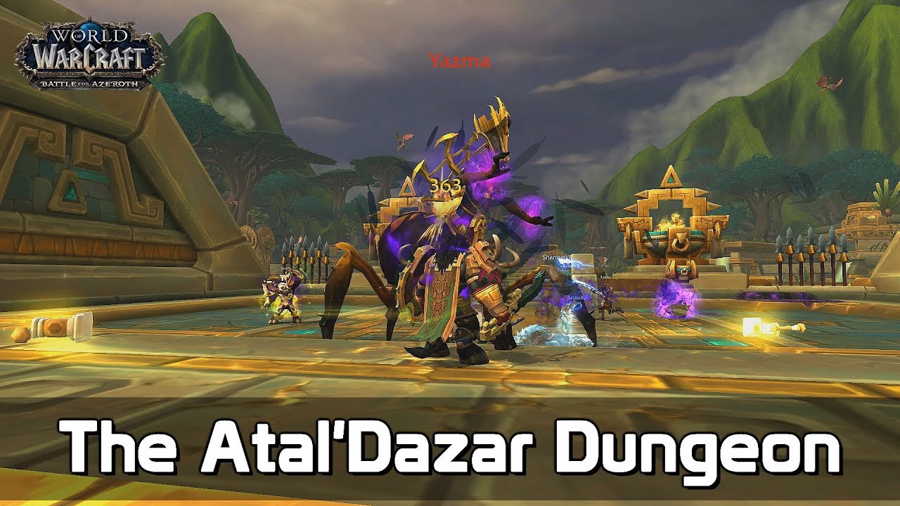 Battle for Azeroth (Beta): Atal'Dazar Dungeon (Paladin Tank PoV)