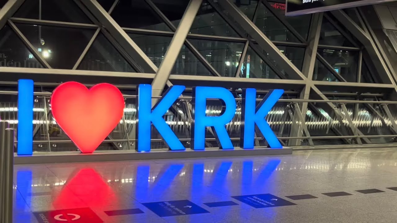 LH1371 to Frankfurt from John Paul II International Airport Kraków-Balice, Poland 🇵🇱
